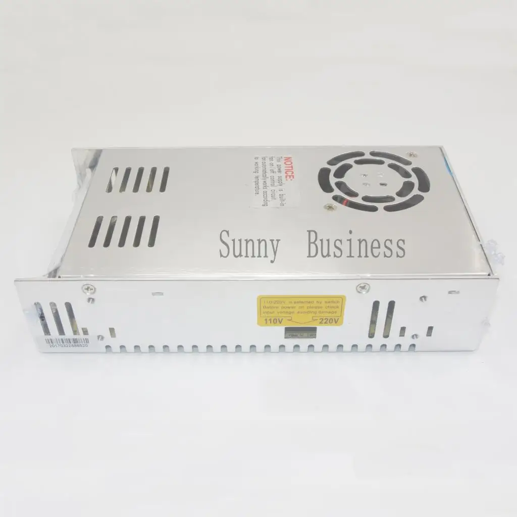 S-360-60 AC 100V-240V to DC 60V 6.0A 360W Voltage Transformer Switch Power Supply for Led Strip light
S-360-60 AC 100V-240V to DC 60V 6.0A 360W Voltage Transformer Switch Power Supply for Led Strip light