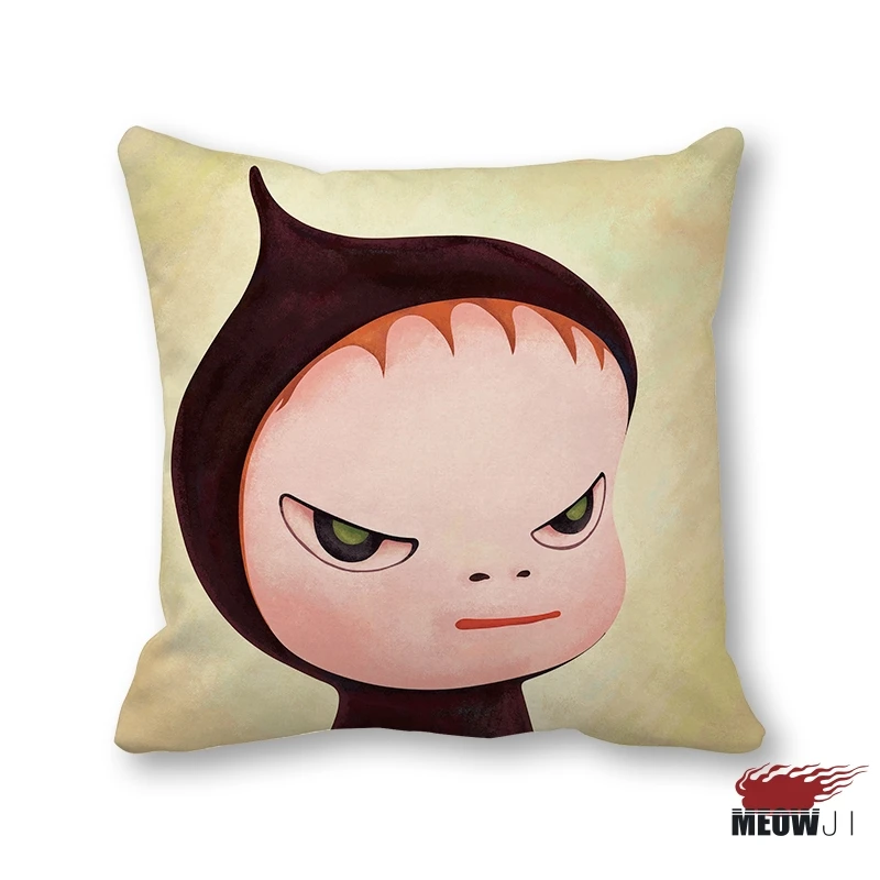 Hot Nara Yoshitomo Pillow Cover Multi Size Super Cute Throw Case Free Shipping | Дом и сад