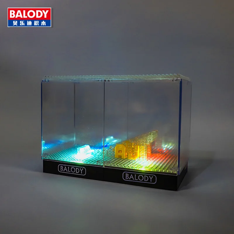 BALODY led showbox display box for Building Block Shoe Model Acrylic Transparent Cover Dust-proof Cover
BALODY led showbox display box for Building Block Shoe Model Acrylic Transparent Cover Dust-proof Cover