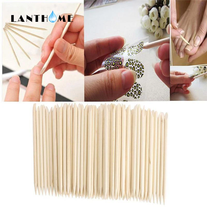 100 Pcs Orange Double End Nail Art Wood Sticks Professional Pushing Dead Skin Cuticle Remover Pedicure Nail Wooden Manicure Tool
100 Pcs Orange Double End Nail Art Wood Sticks Professional Pushing Dead Skin Cuticle Remover Pedicure Nail Wooden Manicure Tool