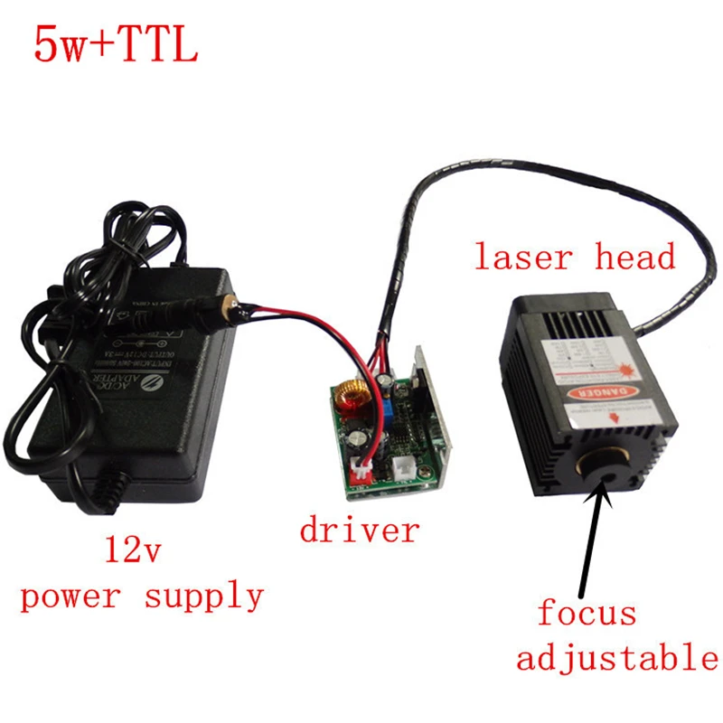 5000MW laser engraving machine 5W high power laser modules focusing head point wavelength 450m12v
5000MW laser engraving machine 5W high power laser modules focusing head point wavelength 450m12v