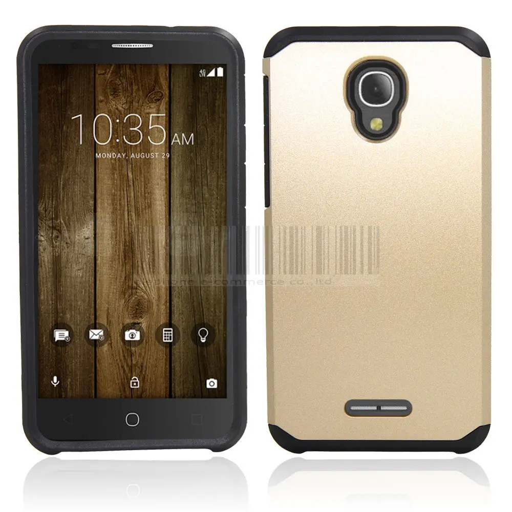 Двухслойный тонкий телефон защитный чехол жесткий для Alcatel Fierce 4/Pop 4 Plus/OneTouch Allura 5