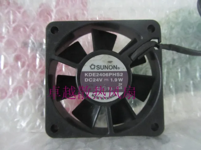 Free Shipping DC24V 1.9A Server Cooling Fan For SUNON KDE2406PHS2 Server Square Fan 2-wire 60x60x15mm
Free Shipping DC24V 1.9A Server Cooling Fan For SUNON KDE2406PHS2 Server Square Fan 2-wire 60x60x15mm