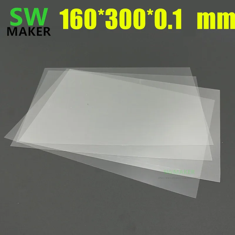 10pcs 160*300*0.15 mm UV resin Non-Stick Reservoir Coating release liner for SLA DLP 3D printer accessory parts
10pcs 160*300*0.15 mm UV resin Non-Stick Reservoir Coating release liner for SLA DLP 3D printer accessory parts