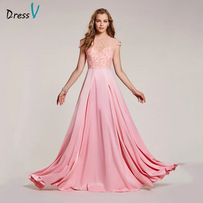 Dressv pink evening dress cheap scoop neck a line beading cap sleeves floor length wedding party formal dress evening dresses
Dressv pink evening dress cheap scoop neck a line beading cap sleeves floor length wedding party formal dress evening dresses