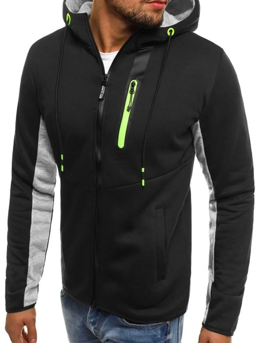 ZOGAA Brand Autumn Fashion Coat Men Zipper hooded Jackets and Coats Casual Cotton Hoodies Sweatshirts For Man Clothes 2018
ZOGAA Brand Autumn Fashion Coat Men Zipper hooded Jackets and Coats Casual Cotton Hoodies Sweatshirts For Man Clothes 2018