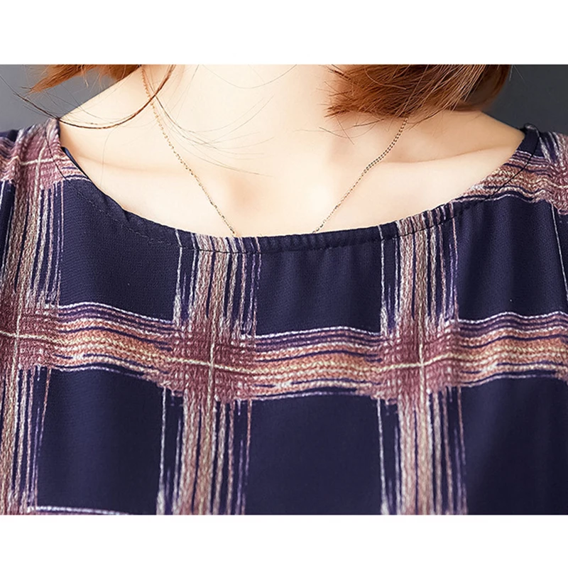 Chequered long-sleeved irregular Chiffon fashion dress mid-long style women's new spring with lotus leaf edge A-shaped dress
Chequered long-sleeved irregular Chiffon fashion dress mid-long style women's new spring with lotus leaf edge A-shaped dress