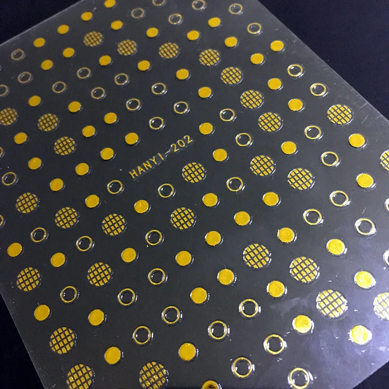 Newest HANYI-202 Golden Wave point 3d nail art sticker nail decal stamping export japan design
Newest HANYI-202 Golden Wave point 3d nail art sticker nail decal stamping export japan design
