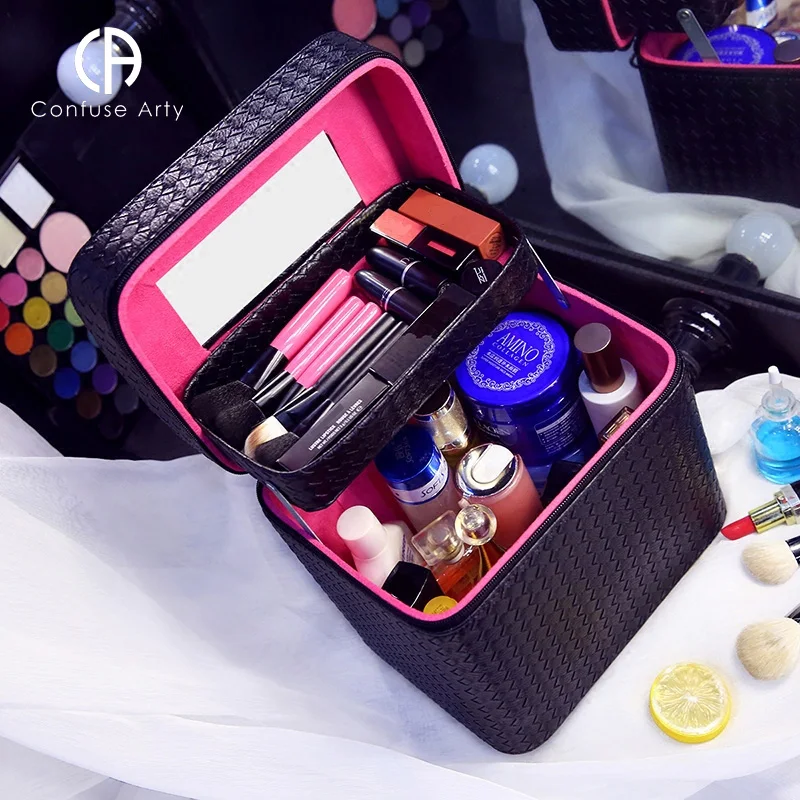 2018 Professional Cosmetic Boxes Women's Large Capacity Storage Travel Makeup Bag Cosmetic Case
2018 Professional Cosmetic Boxes Women's Large Capacity Storage Travel Makeup Bag Cosmetic Case