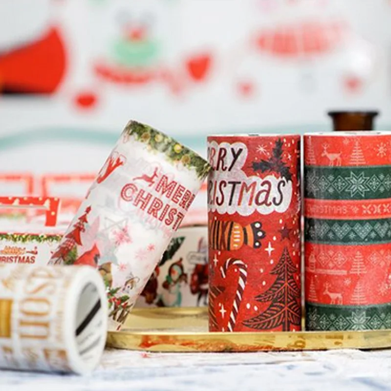9cm*5m Christmas Santa Claus washi tape DIY decorative scrapbook planner masking tape adhesive tape label sticker stationery
9cm*5m Christmas Santa Claus washi tape DIY decorative scrapbook planner masking tape adhesive tape label sticker stationery