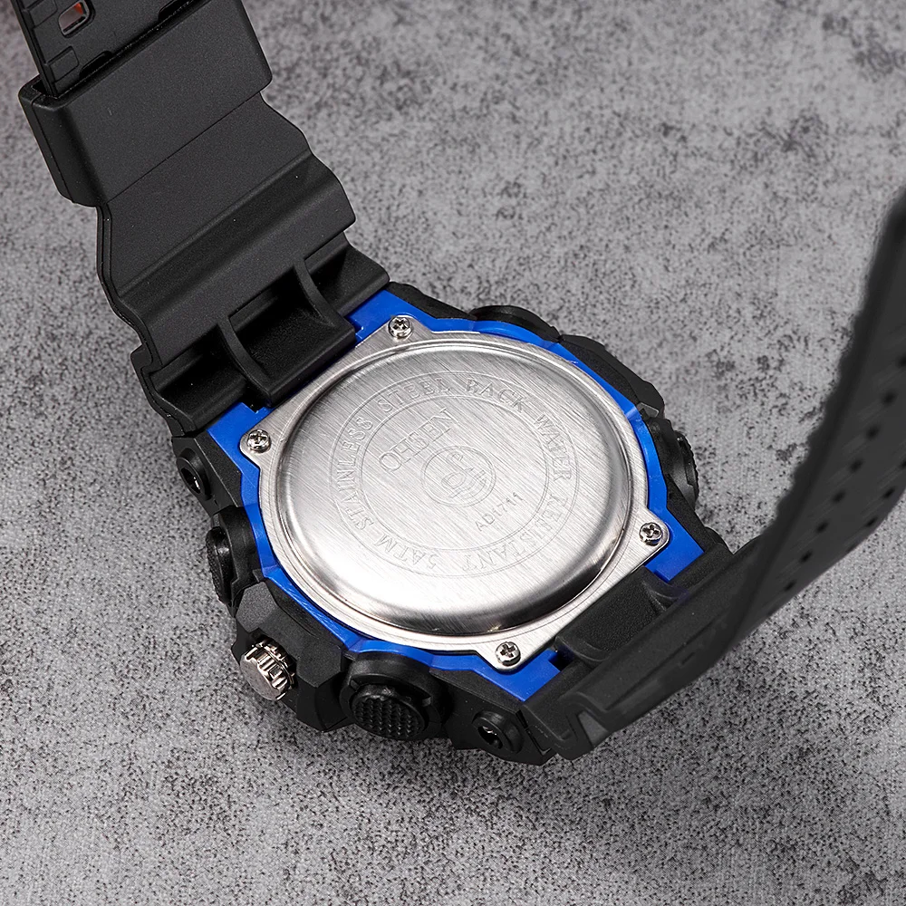 New 2018 OHSEN Brand Fashion LED Digital Quartz Men Wristwatch 50M Dive Blue Sports Military Hand male Clocks relogio masculino
New 2018 OHSEN Brand Fashion LED Digital Quartz Men Wristwatch 50M Dive Blue Sports Military Hand male Clocks relogio masculino