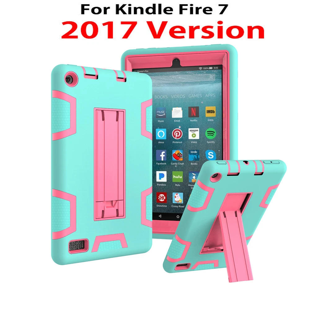 Противоударный чехол для Amazon Kindle Fire HD 7 HD7 2017 версия 7,0 дюйма защитный сверхпрочный бронированный чехол на весь корпус жесткая подставка
Противоударный чехол для Amazon Kindle Fire HD 7 HD7 2017 версия 7,0 дюйма защитный сверхпрочный бронированный чехол на весь корпус жесткая подставка