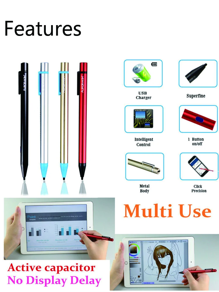Для планшета xiaomi iphone ручка для huawei и тонкая рисования не требующая Wi Fi|stylus pen|stylus pen