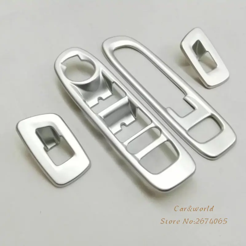 Accessories ABS Chrome Interior Armrest Decoration Door Window Switch Button Cover Trim For Jeep Compass 2017-2020 Car-Styling
Accessories ABS Chrome Interior Armrest Decoration Door Window Switch Button Cover Trim For Jeep Compass 2017-2020 Car-Styling