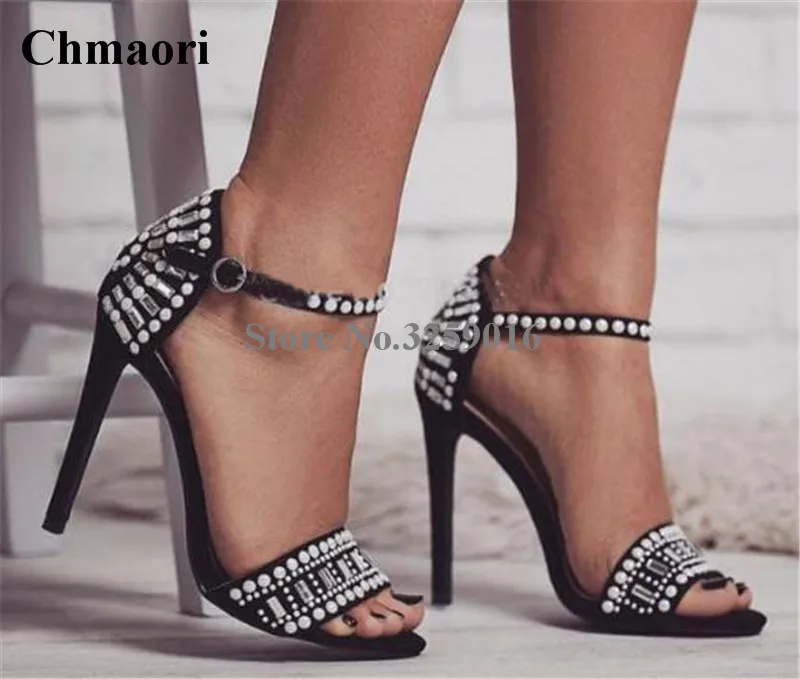 Hot Selling Women Fashion Open Toe Rhinestone Gladiator Sandals Cut-out Crystal Ankle Strap High Heel Sandals Dress Shoes
Hot Selling Women Fashion Open Toe Rhinestone Gladiator Sandals Cut-out Crystal Ankle Strap High Heel Sandals Dress Shoes