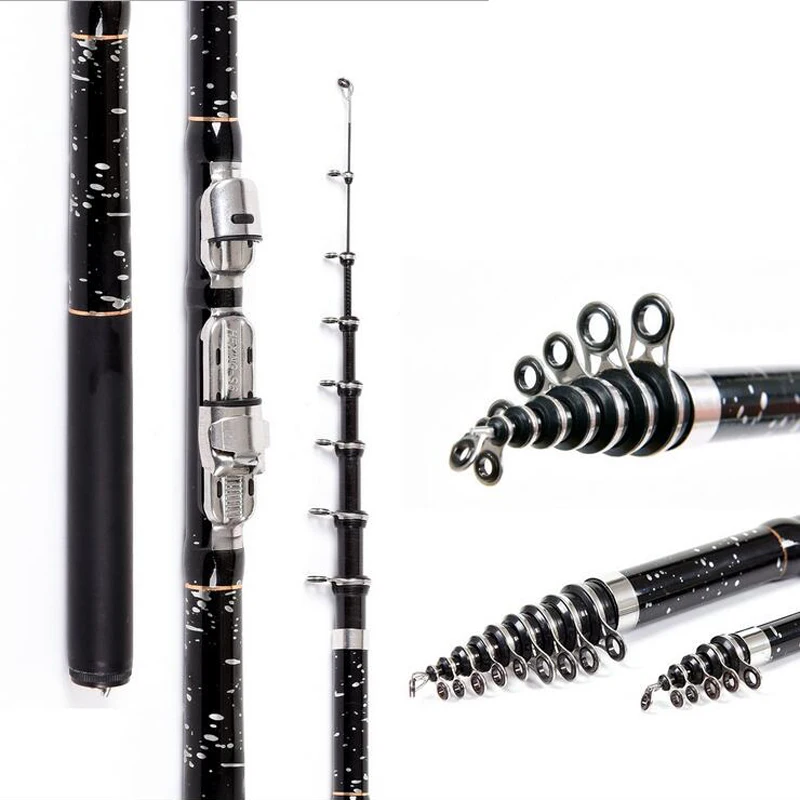 LEO High Quality Carbon Fiber Telescopic Rock Fishing Rod Ultralight Portable Travel Fishing Rod Pole1.8m 2.1m 2.4m 2.7m 3m 3.6m
LEO High Quality Carbon Fiber Telescopic Rock Fishing Rod Ultralight Portable Travel Fishing Rod Pole1.8m 2.1m 2.4m 2.7m 3m 3.6m