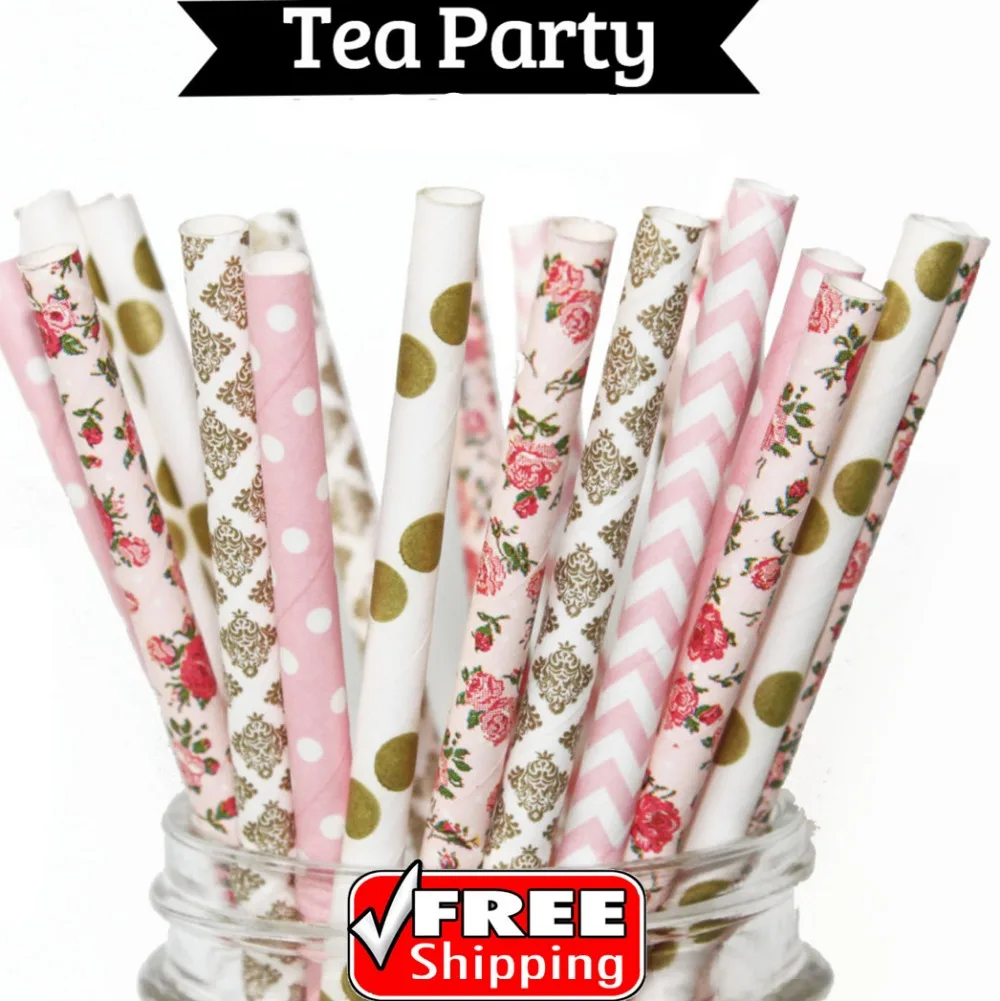250pcs Mixed 5 Designs Tea Party Themed Paper Straws-Light Pink,Gold,Chevron,Dot,Damask,Flower,Floral-Vintage Wedding Birthday
250pcs Mixed 5 Designs Tea Party Themed Paper Straws-Light Pink,Gold,Chevron,Dot,Damask,Flower,Floral-Vintage Wedding Birthday