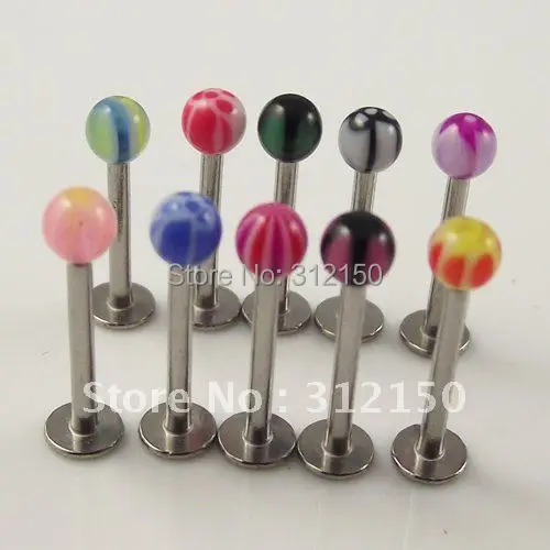 SaYao 100pcs free shipping mixed colors Fashion acrylic lip ring Labret ring body jewelry mixed colors cheap promotion wholesale
SaYao 100pcs free shipping mixed colors Fashion acrylic lip ring Labret ring body jewelry mixed colors cheap promotion wholesale
