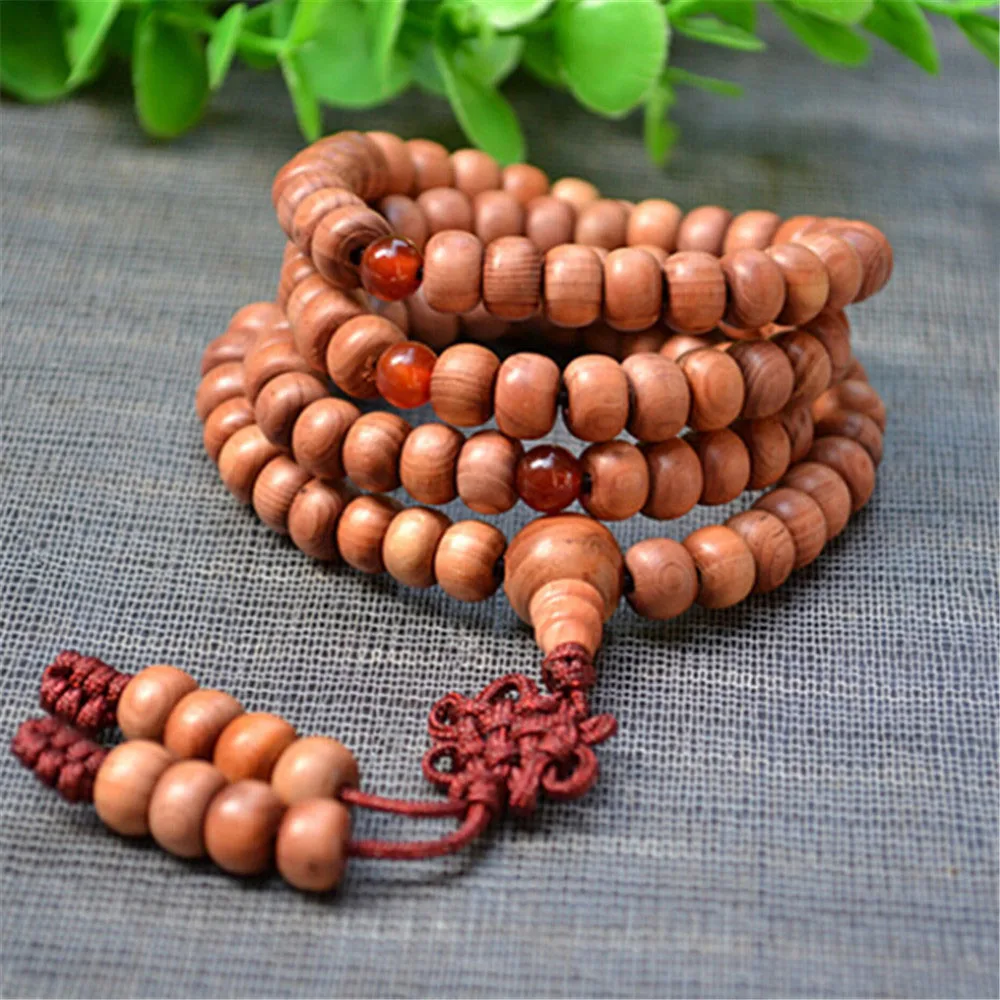 Hand Beaded Natural Sandalwood Beads Buddhist 108 Mala Prayer Bracelet Men or Women Trendy Jewelry Chinese Knot Pendant Dropship
Hand Beaded Natural Sandalwood Beads Buddhist 108 Mala Prayer Bracelet Men or Women Trendy Jewelry Chinese Knot Pendant Dropship