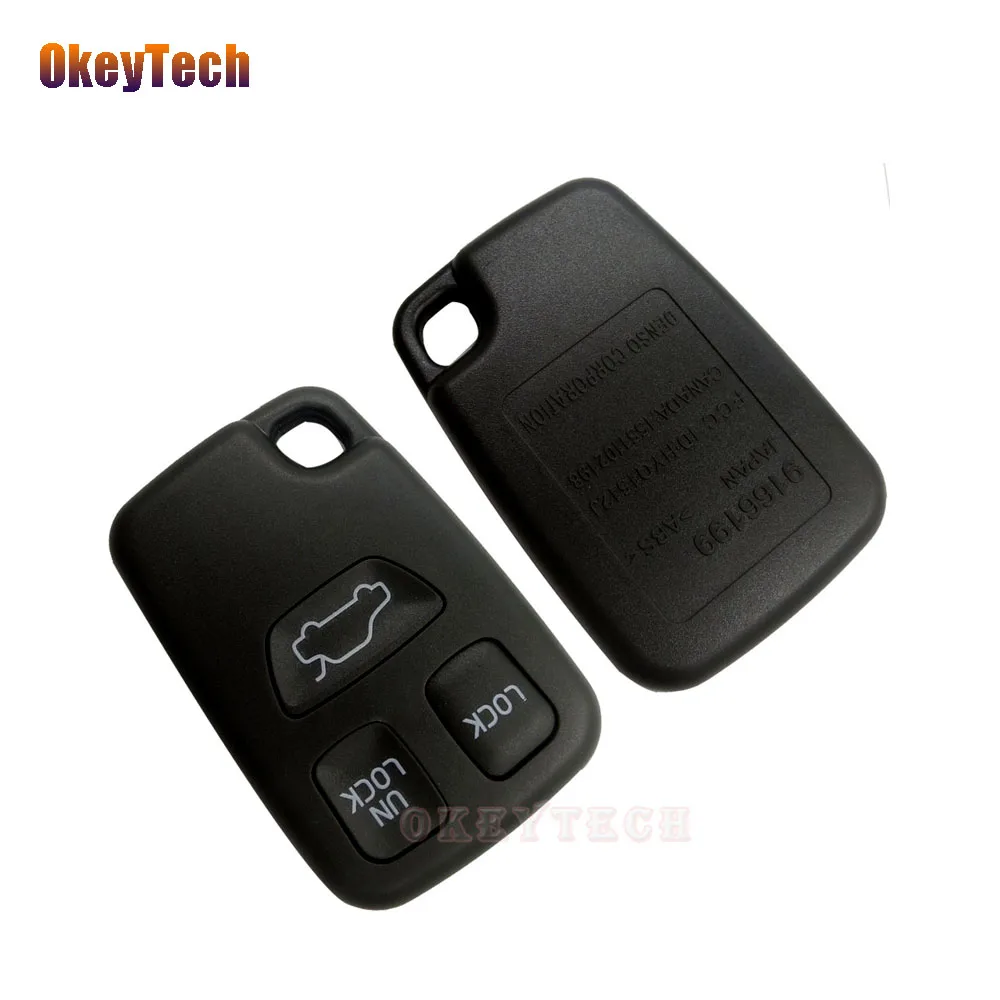 Чехол для автомобильного ключа OkeyTech, 3 кнопки, для VOLVO S70, V70, C70, S40, V40, 98-05
Чехол для автомобильного ключа OkeyTech, 3 кнопки, для VOLVO S70, V70, C70, S40, V40, 98-05