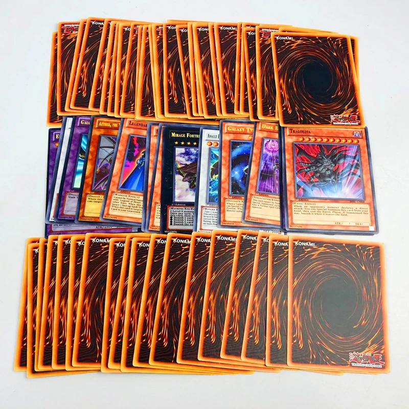 60PCS Yu gi oh Rare Flash Cards Yu Gi Oh Game Paper Cards Kids Toys Girl Boy Collection Yu-Gi-Oh Cards Christmas Gift With Box
60PCS Yu gi oh Rare Flash Cards Yu Gi Oh Game Paper Cards Kids Toys Girl Boy Collection Yu-Gi-Oh Cards Christmas Gift With Box