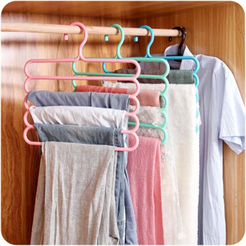 Pants Hangers Holders Multifunction Trousers Hanger Tie Scarfs Belt Towel Non-slip Magic Hanger Storage Rack clothes hanger 1PC
Pants Hangers Holders Multifunction Trousers Hanger Tie Scarfs Belt Towel Non-slip Magic Hanger Storage Rack clothes hanger 1PC