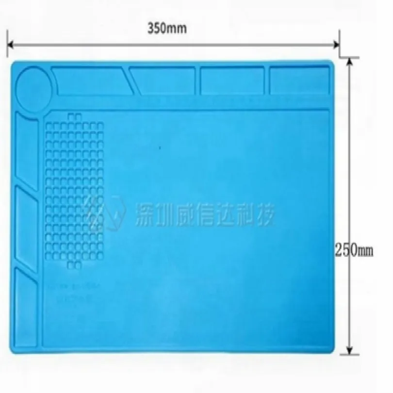 35*25CM silicon anti static mat soldering iron mat soldering station soldering mat free shipping
35*25CM silicon anti static mat soldering iron mat soldering station soldering mat free shipping