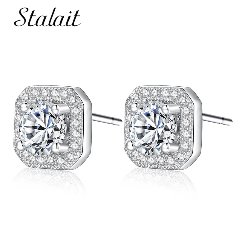 Wedding Jewelry Party Wearing Big Cushion Cut Multi Color CZ Crystal Square Zircon Stud Earrings for Girls Nickel Free Earring
Wedding Jewelry Party Wearing Big Cushion Cut Multi Color CZ Crystal Square Zircon Stud Earrings for Girls Nickel Free Earring