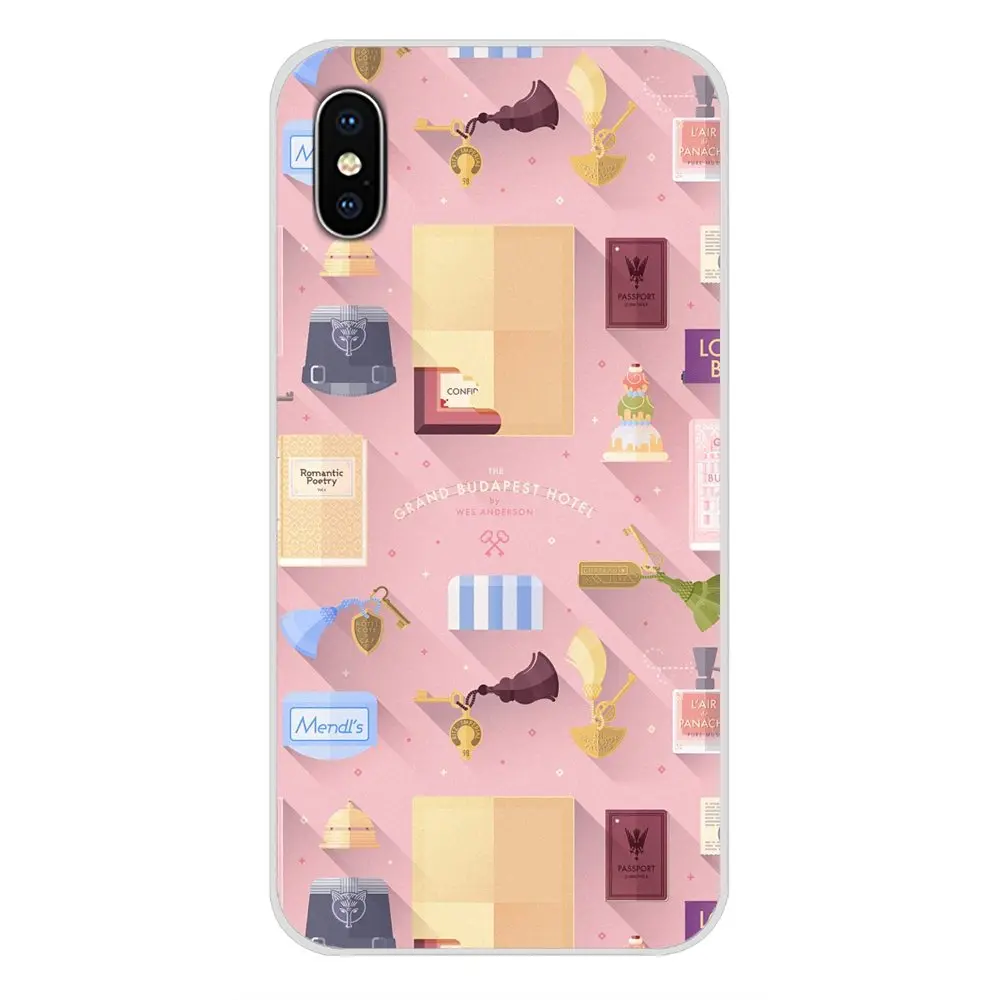 Для Apple iPhone X XR XS MAX 4 4S 5 5S 5C SE 6 6S 7 8 Plus ipod touch Wes Andersons аксессуары для багажа чехлы