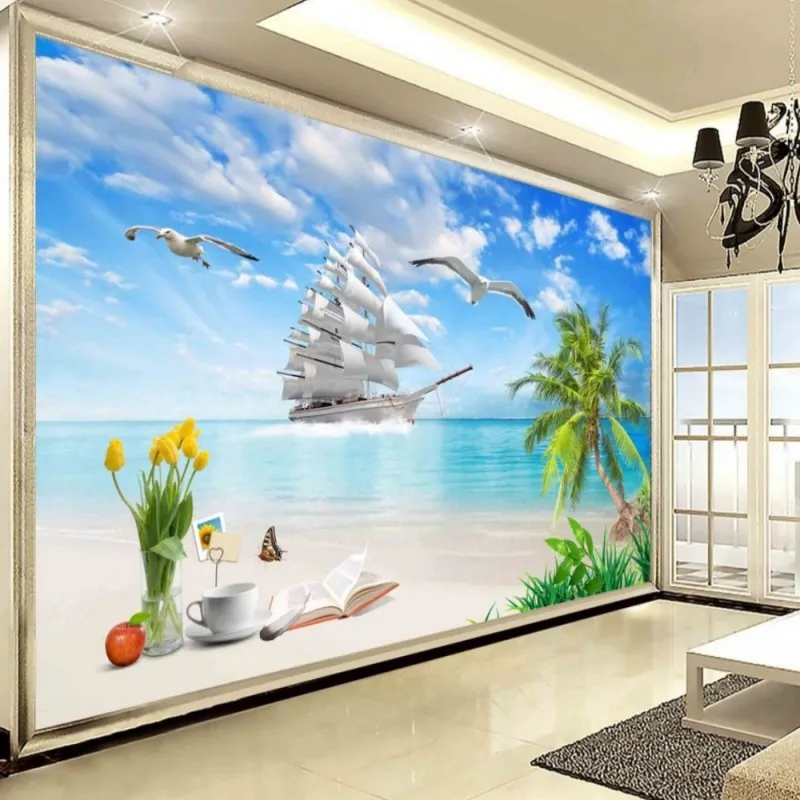 Dropshipping Fatman Modern Wallpaper Painting Coconut Tree Tropical Wallpaper Living Room 3d Wallpaper Murals Papel De Parede 3d
Dropshipping Fatman Modern Wallpaper Painting Coconut Tree Tropical Wallpaper Living Room 3d Wallpaper Murals Papel De Parede 3d