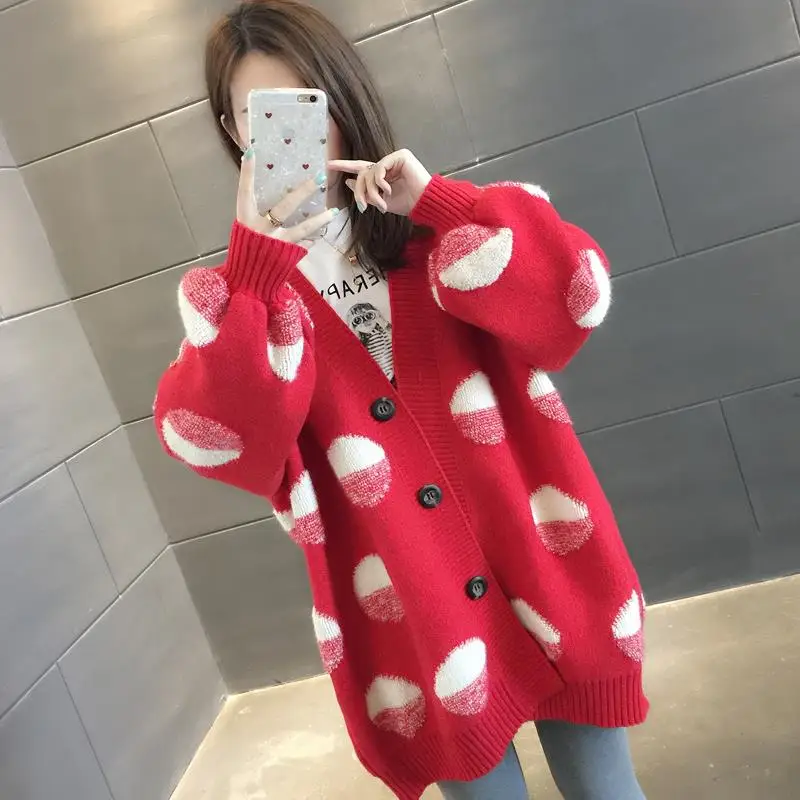 spring Autumn Winter Fashion Women Long Sleeve Loose Knitting Cardigan women Sweater Women Knitted Female Cardigan Pull Femme
spring Autumn Winter Fashion Women Long Sleeve Loose Knitting Cardigan women Sweater Women Knitted Female Cardigan Pull Femme