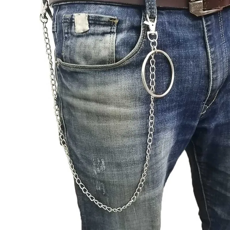 Long Trousers Hipster Keychains Punk Street Big Ring Keychain Metal Wallet Belt Chain Unisex HipHop Pant Key Chain
Long Trousers Hipster Keychains Punk Street Big Ring Keychain Metal Wallet Belt Chain Unisex HipHop Pant Key Chain