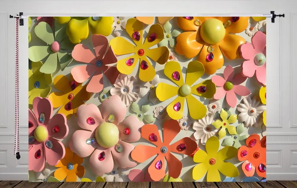 5x7ft Clourful Flowers Wall Backdrop For Girls Photography Backdrop Photo Backdrop Studio Background
5x7ft Clourful Flowers Wall Backdrop For Girls Photography Backdrop Photo Backdrop Studio Background