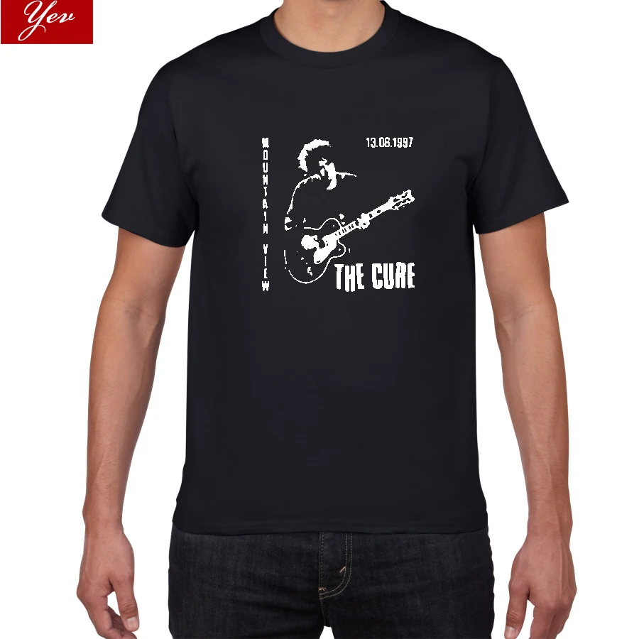 The Cure Post-Punk T Shirt Men Alternative Pop/Rock T-shirt Men 100% Cotton plus size New Wave TShirt men Tops Tee male Brit-pop
The Cure Post-Punk T Shirt Men Alternative Pop/Rock T-shirt Men 100% Cotton plus size New Wave TShirt men Tops Tee male Brit-pop