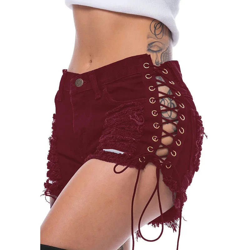 Casual Jeans Shorts Short Pants Women Bandage Shorts High Waist Denim Shorts Summer Clothing For Ladies High Quality S-3XL
Casual Jeans Shorts Short Pants Women Bandage Shorts High Waist Denim Shorts Summer Clothing For Ladies High Quality S-3XL