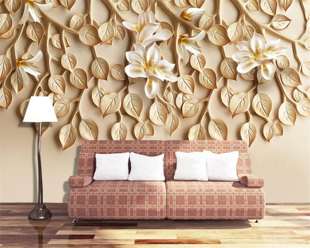 Beibehang Custom Wallpaper Stereo Relief Home Decorative Mural Living Room Bedroom TV Background 3d wallpaper papel de parede
Beibehang Custom Wallpaper Stereo Relief Home Decorative Mural Living Room Bedroom TV Background 3d wallpaper papel de parede
