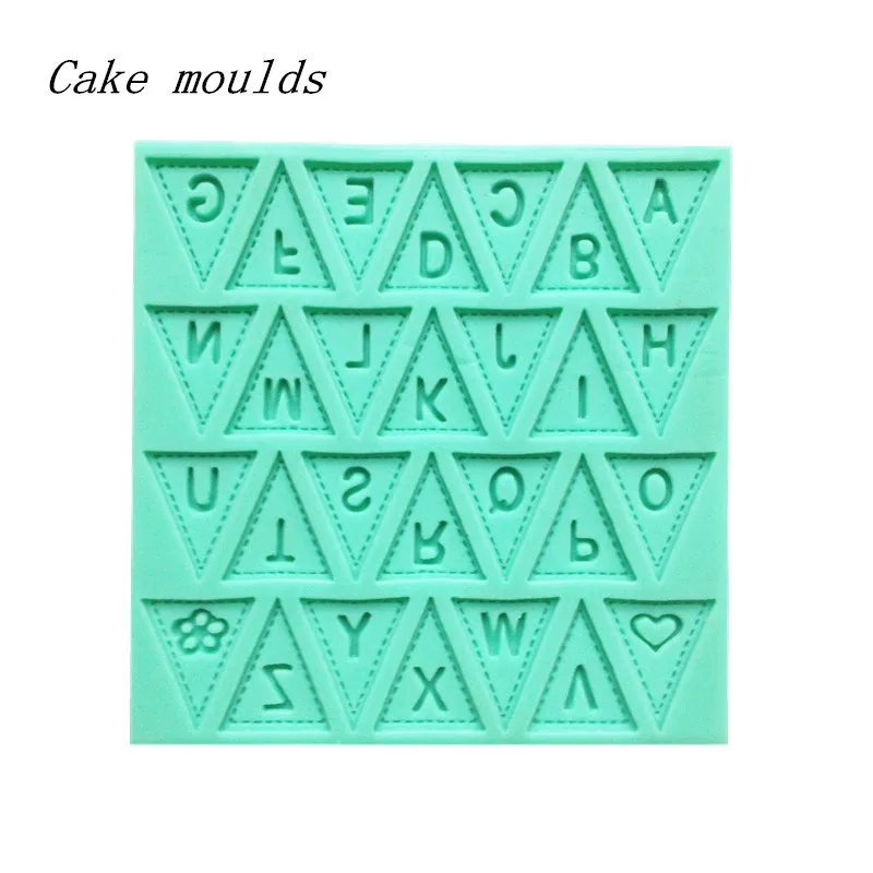 ANGRLY Letter Flag Lace Silicone Cake Mold Decorating Baking Pastry Chocolate Mould Cooking Tool Molds Fashion Design Sale
ANGRLY Letter Flag Lace Silicone Cake Mold Decorating Baking Pastry Chocolate Mould Cooking Tool Molds Fashion Design Sale