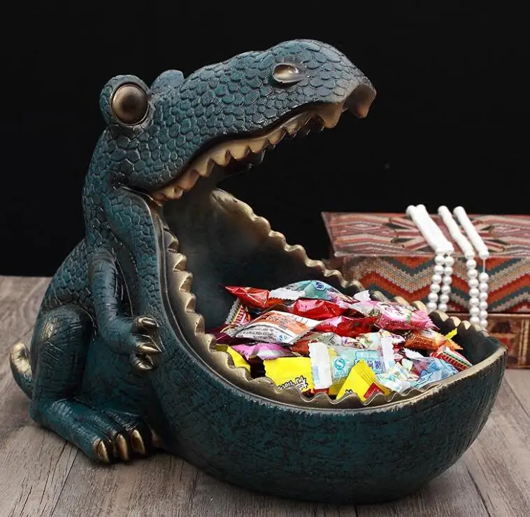dinosaur Figurine big mouth new storage box home decoration ornamental resin art sculpture figurines home decor gift decorative
dinosaur Figurine big mouth new storage box home decoration ornamental resin art sculpture figurines home decor gift decorative