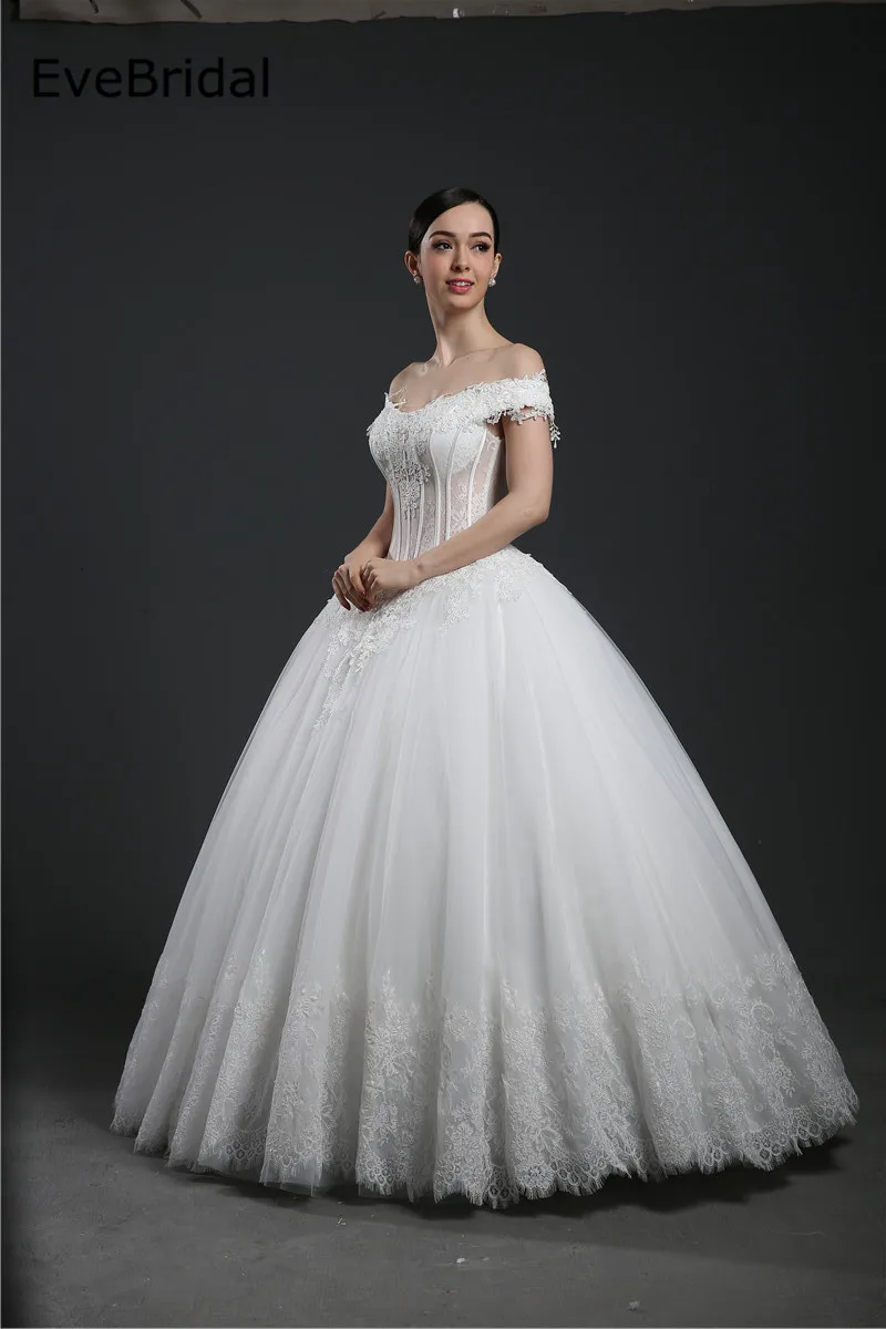 A Line Boat neck Tulle Lace Applique Beading Lace Applique Floor length Bridal Gown Wedding Dress
A Line Boat neck Tulle Lace Applique Beading Lace Applique Floor length Bridal Gown Wedding Dress