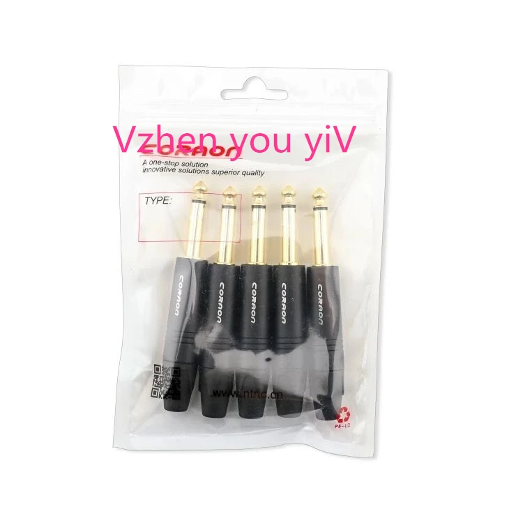 5PCS/Gold-plated NP2X - B mono audio microphone head 6.35 6.5 mm sophomore core plug
5PCS/Gold-plated NP2X - B mono audio microphone head 6.35 6.5 mm sophomore core plug