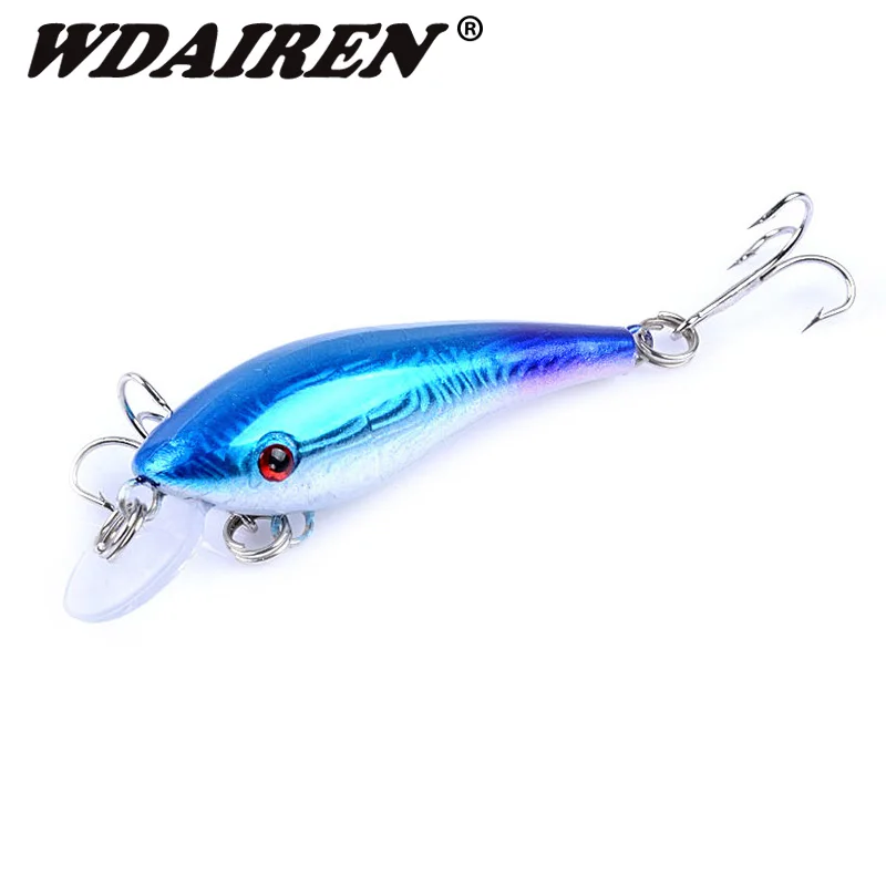 WDAIREN 60mm 4.5g Minnows Fishing Lure Floating Artificial Hard Bait Wobblers Fishing Lures Crank Carp Fishing Tackle WD-320
WDAIREN 60mm 4.5g Minnows Fishing Lure Floating Artificial Hard Bait Wobblers Fishing Lures Crank Carp Fishing Tackle WD-320