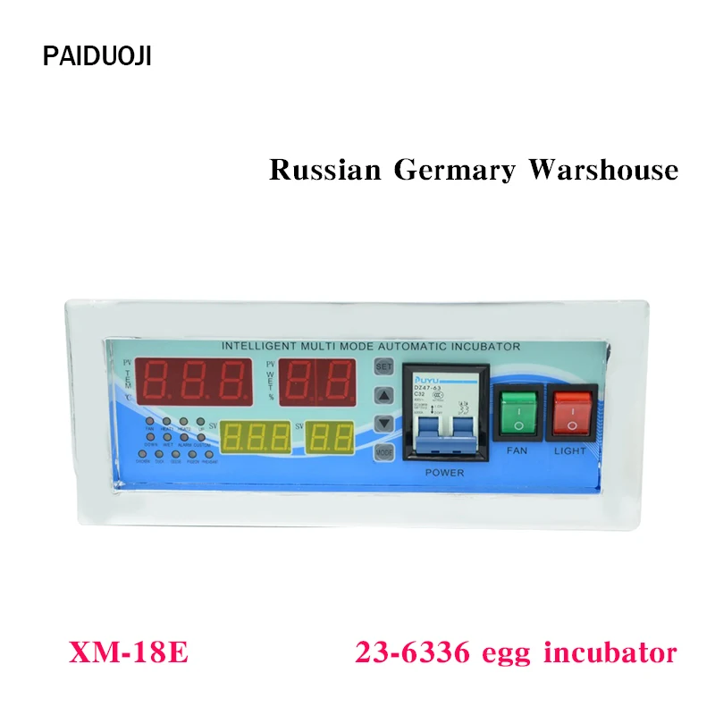 XM-18E full automatic egg incubator temperature humidity controller overseas warehouse free shipping
XM-18E full automatic egg incubator temperature humidity controller overseas warehouse free shipping