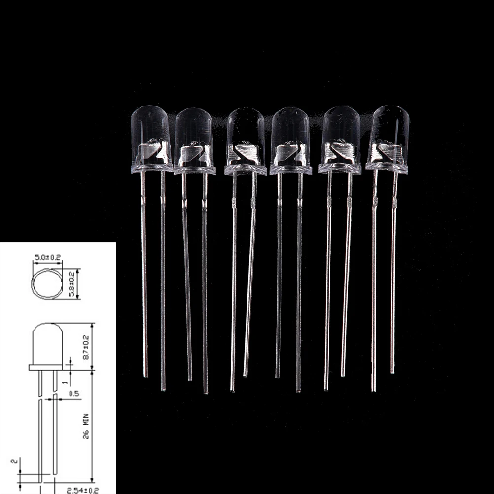 Top Quality 50pcs/lot 5mm Purple LED UV LED Light Emitting Diode Light Lamp LED Bulbs
Top Quality 50pcs/lot 5mm Purple LED UV LED Light Emitting Diode Light Lamp LED Bulbs