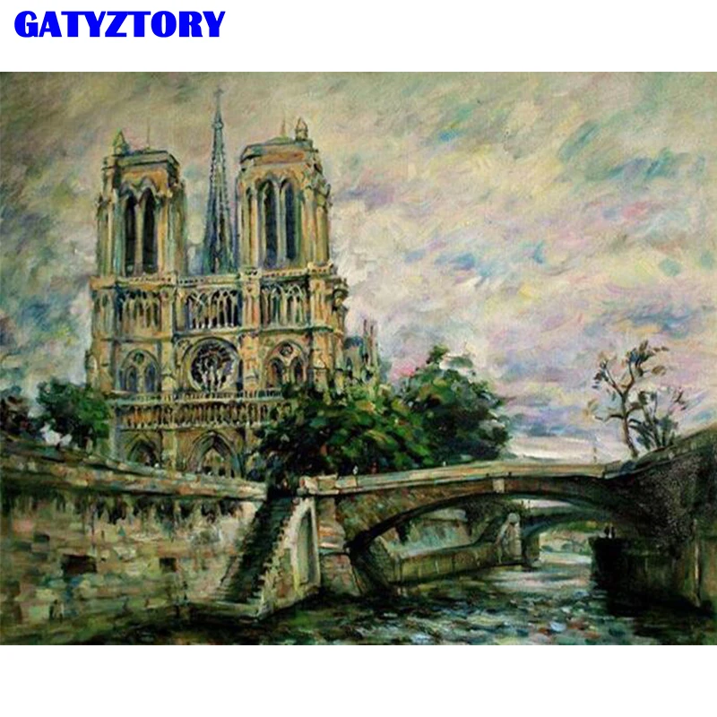 GATYZTORY Frame Notre Dame De Paris DIY Painting By Numbers Kit Paint By Numbers Handpainted Oil Painting For Home Decor Artwork
GATYZTORY Frame Notre Dame De Paris DIY Painting By Numbers Kit Paint By Numbers Handpainted Oil Painting For Home Decor Artwork