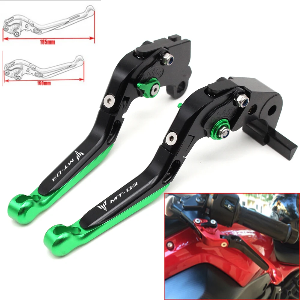 Motorcycle CNC Adjustable Foldable brake Clutch Levers for Yamaha MT-03 2005 2006 2007 2008 2009 with Logo(MT-03 )
Motorcycle CNC Adjustable Foldable brake Clutch Levers for Yamaha MT-03 2005 2006 2007 2008 2009 with Logo(MT-03 )