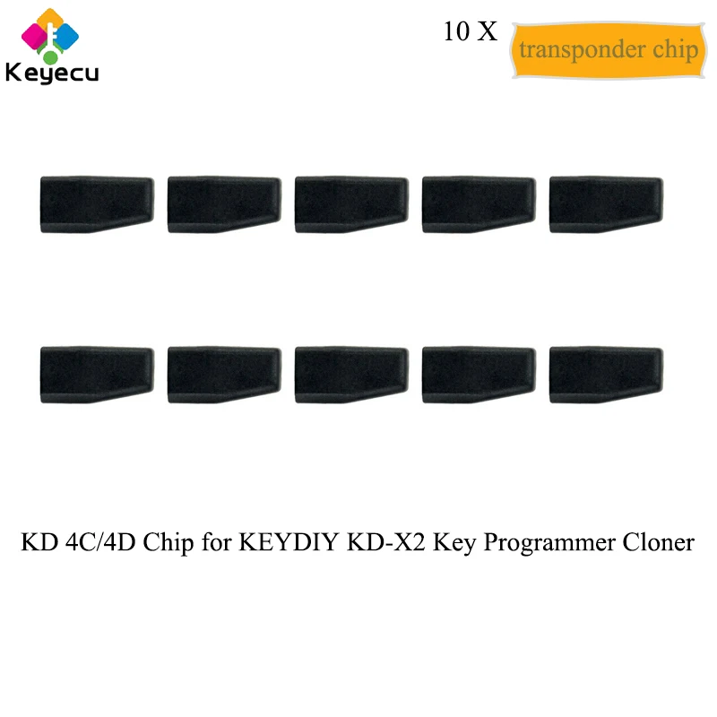KEYECU 10 шт./лот Замена KD 4C/ 4D копия клона транспондер чип специально для KEYDIY KD-X2 KD X2 ключ программист Cloner
KEYECU 10 шт./лот Замена KD 4C/ 4D копия клона транспондер чип специально для KEYDIY KD-X2 KD X2 ключ программист Cloner