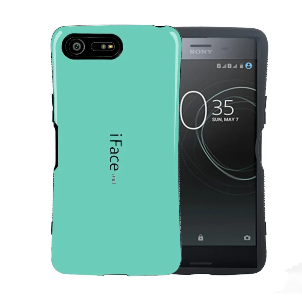 Iface mall для Sony Xperia XZ Премиум чехол Роскошный жесткий TPU PC 5 дюймов Задняя крышка