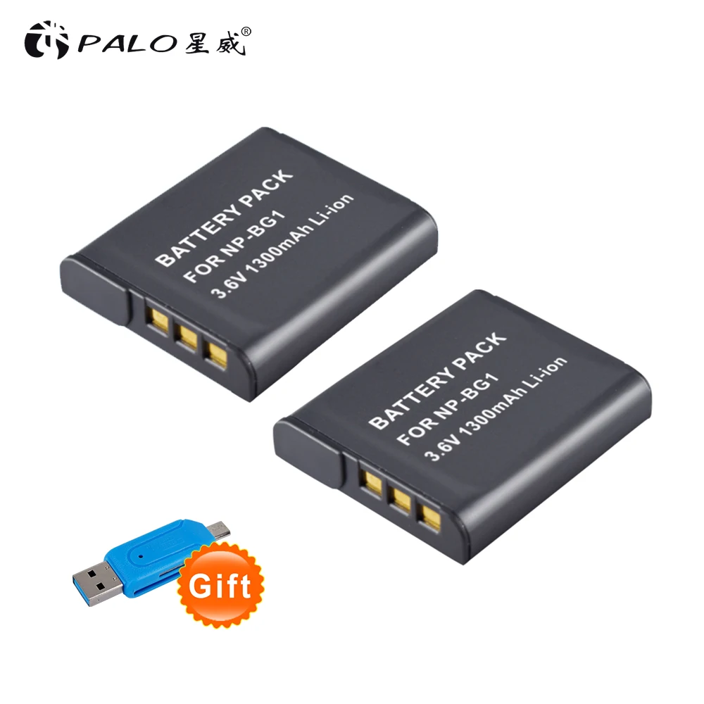 2pcs 1300mAh NP-BG1 NP BG1 NPBG1 Camera Battery For SONY DSC W240 W230 H7 W300 H10 H50 H70 T110 HX7 HX10 HX30 WX10 H55 HX9 T290
2pcs 1300mAh NP-BG1 NP BG1 NPBG1 Camera Battery For SONY DSC W240 W230 H7 W300 H10 H50 H70 T110 HX7 HX10 HX30 WX10 H55 HX9 T290