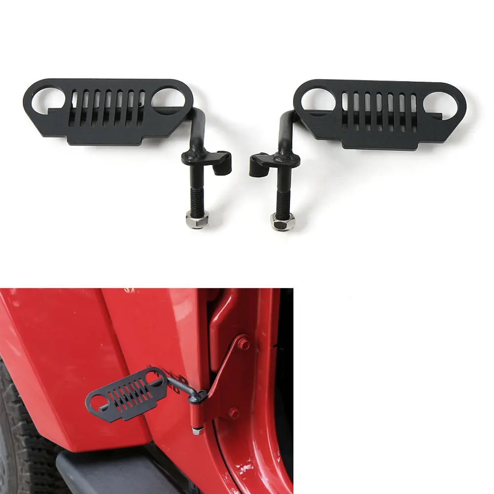 Car Exterior Door Hinge Foot Pedal Pegs Rest For Jeep Wrangler 2007-2016 Doorless Black Car Styling Auto Parts Accessories
Car Exterior Door Hinge Foot Pedal Pegs Rest For Jeep Wrangler 2007-2016 Doorless Black Car Styling Auto Parts Accessories