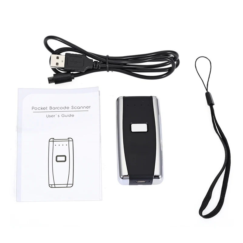 Portable Pocket Wireless 2D Scanner QR Code Reader Bluetooth 2D Barcode Scanner For Android IOS Scanner Barcod Handheld
Portable Pocket Wireless 2D Scanner QR Code Reader Bluetooth 2D Barcode Scanner For Android IOS Scanner Barcod Handheld